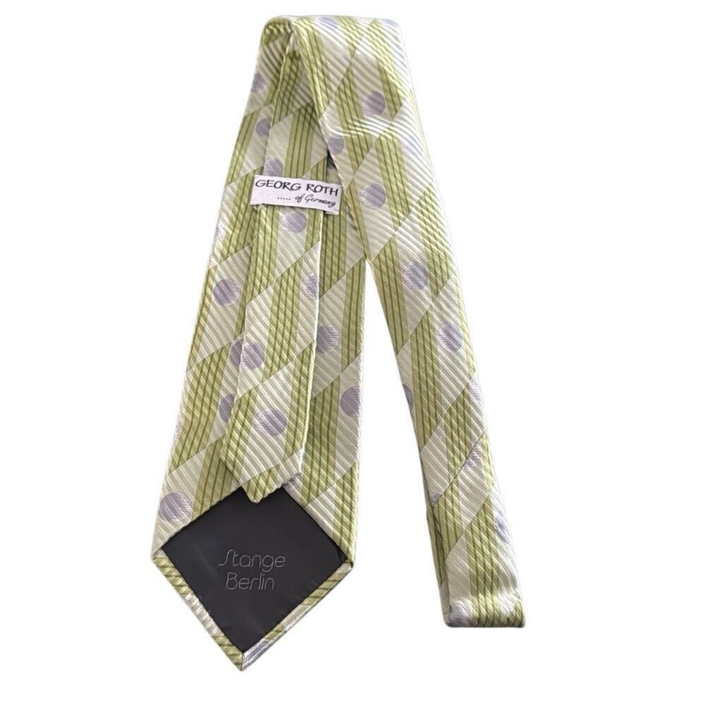 GEORG ROTH of Germany Vintage Dress Suit Tie. 100% Silk.